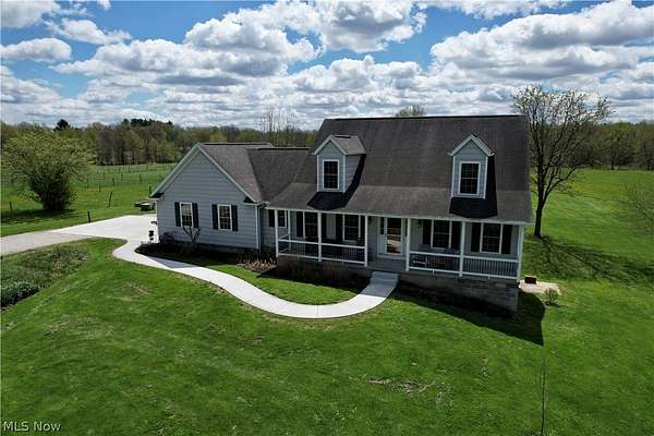 34.4 Acres of Land with Home for Sale in Kent, Ohio