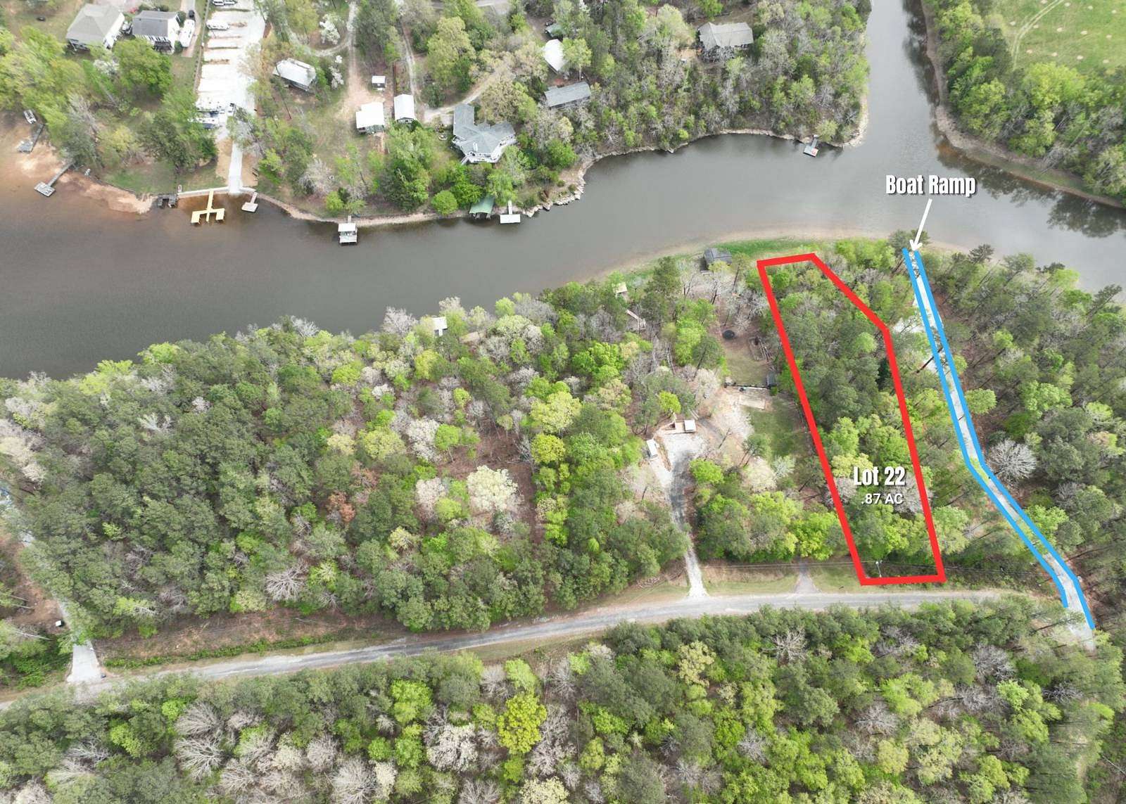 0.87 Acres of Residential Land for Auction in Wedowee, Alabama