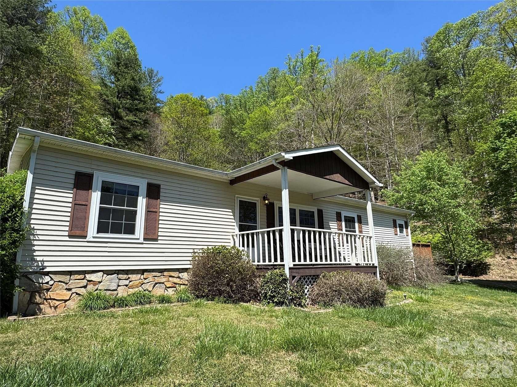4.72 Acres of Land with Home for Sale in Marshall, North Carolina