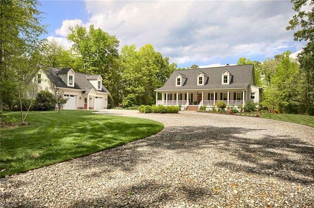 3.78 Acres of Land with Home for Sale in Port Haywood, Virginia