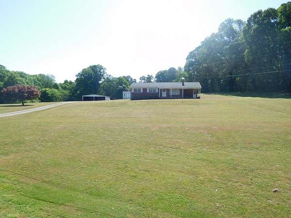 7.13 Acres of Land with Home for Sale in Gaffney, South Carolina