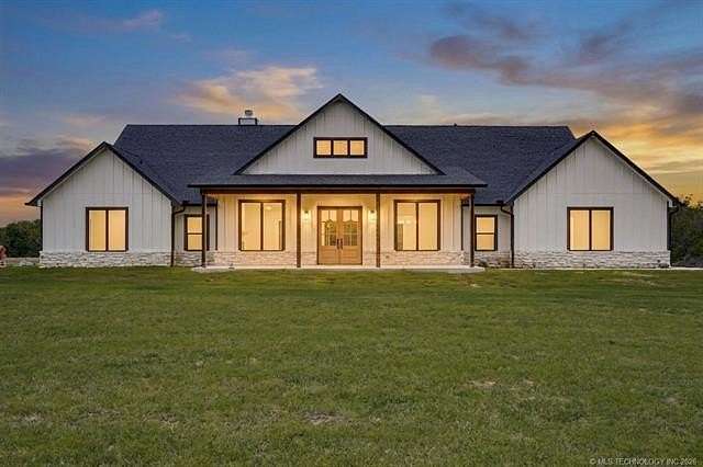 35.7 Acres of Recreational Land with Home for Sale in Collinsville, Oklahoma