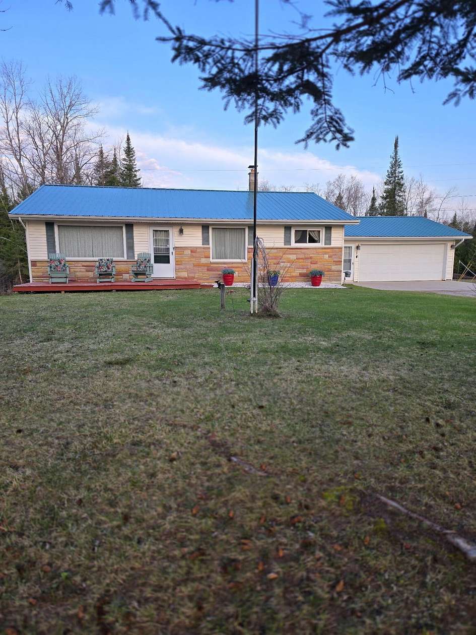 5.62 Acres of Land with Home for Sale in Lachine, Michigan