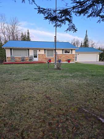 5.62 Acres of Land with Home for Sale in Lachine, Michigan