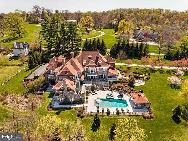 12 Acres of Land with Home for Sale in Berwyn, Pennsylvania