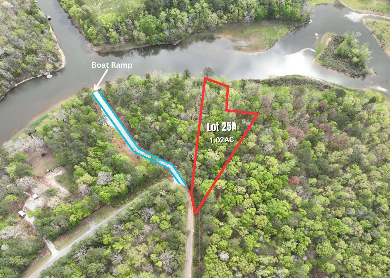 1 Acre of Residential Land for Auction in Wedowee, Alabama