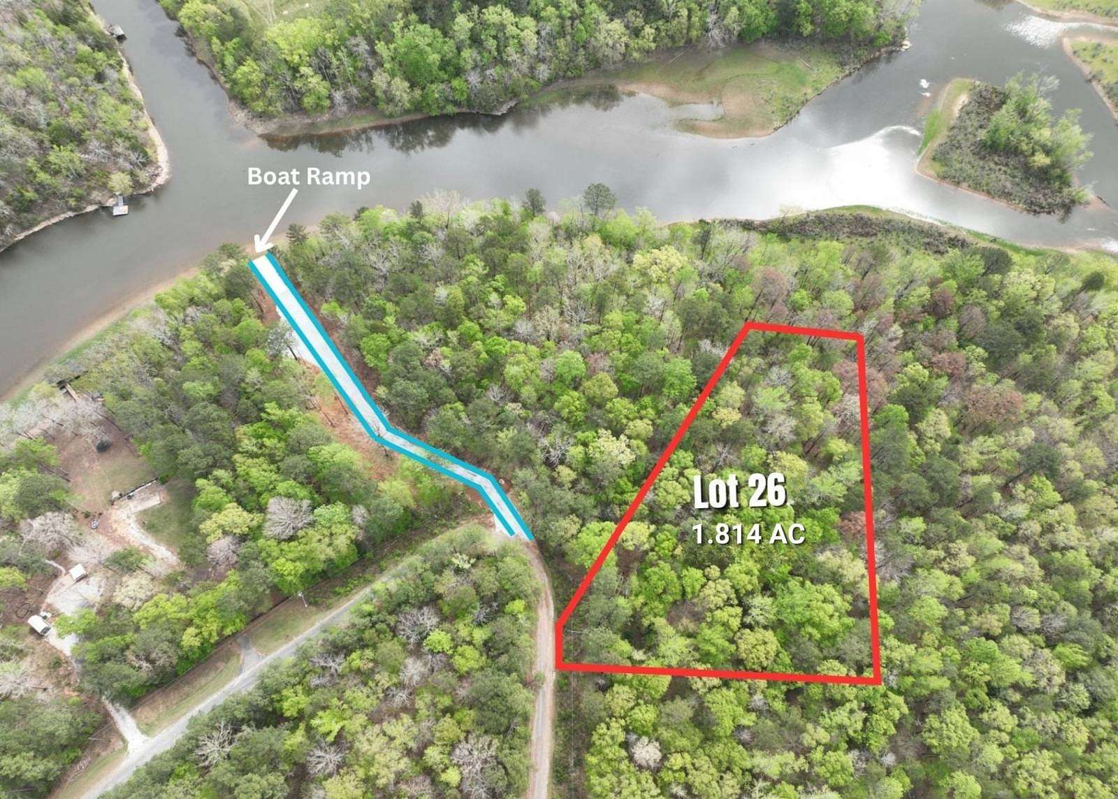 1.8 Acres of Residential Land for Auction in Wedowee, Alabama
