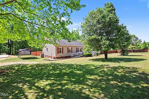 10.3 Acres of Land with Home for Sale in Lillington, North Carolina