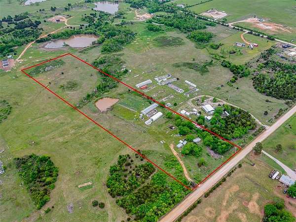 10.8 Acres of Mixed-Use Land for Sale in Maud, Oklahoma