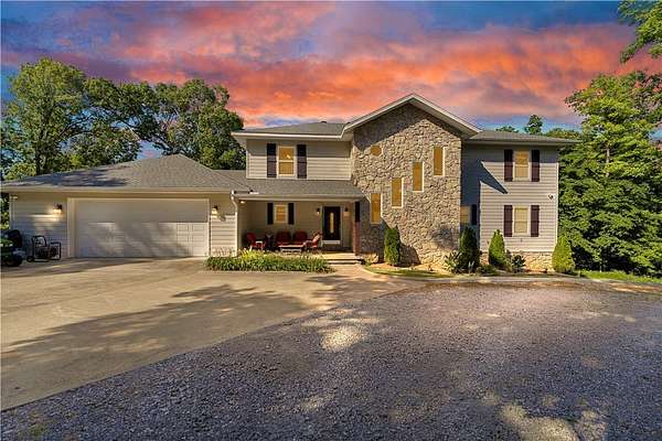 3.5 Acres of Land with Home for Sale in Rogers, Arkansas