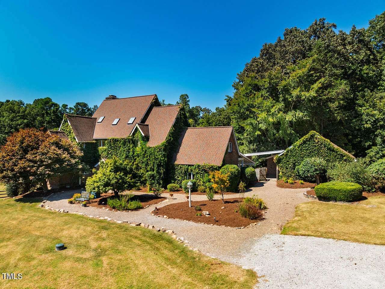 10 Acres of Land with Home for Sale in Chapel Hill, North Carolina