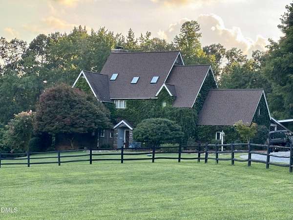 10 Acres of Land with Home for Sale in Chapel Hill, North Carolina