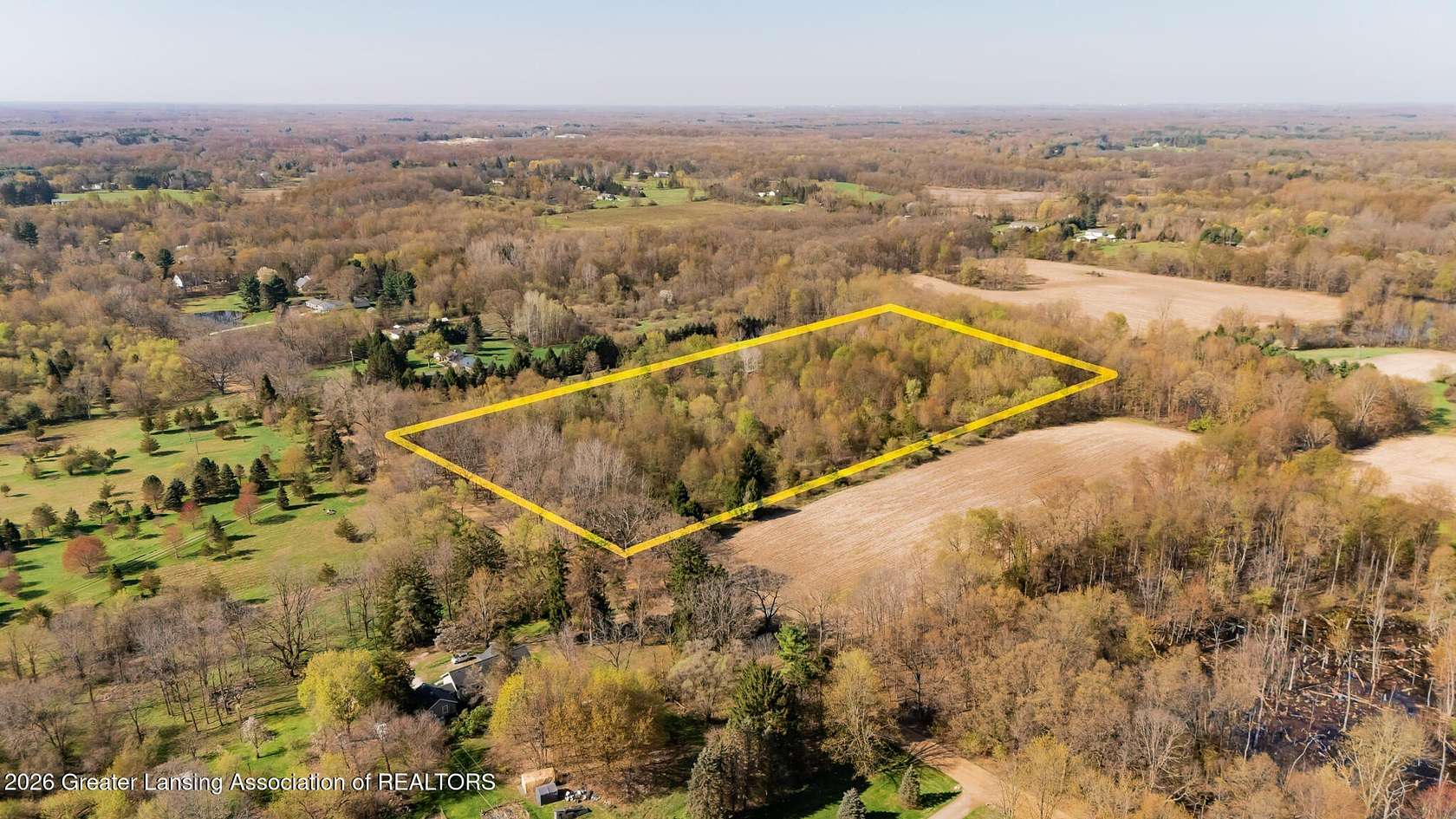 9.15 Acres of Residential Land for Sale in Laingsburg, Michigan