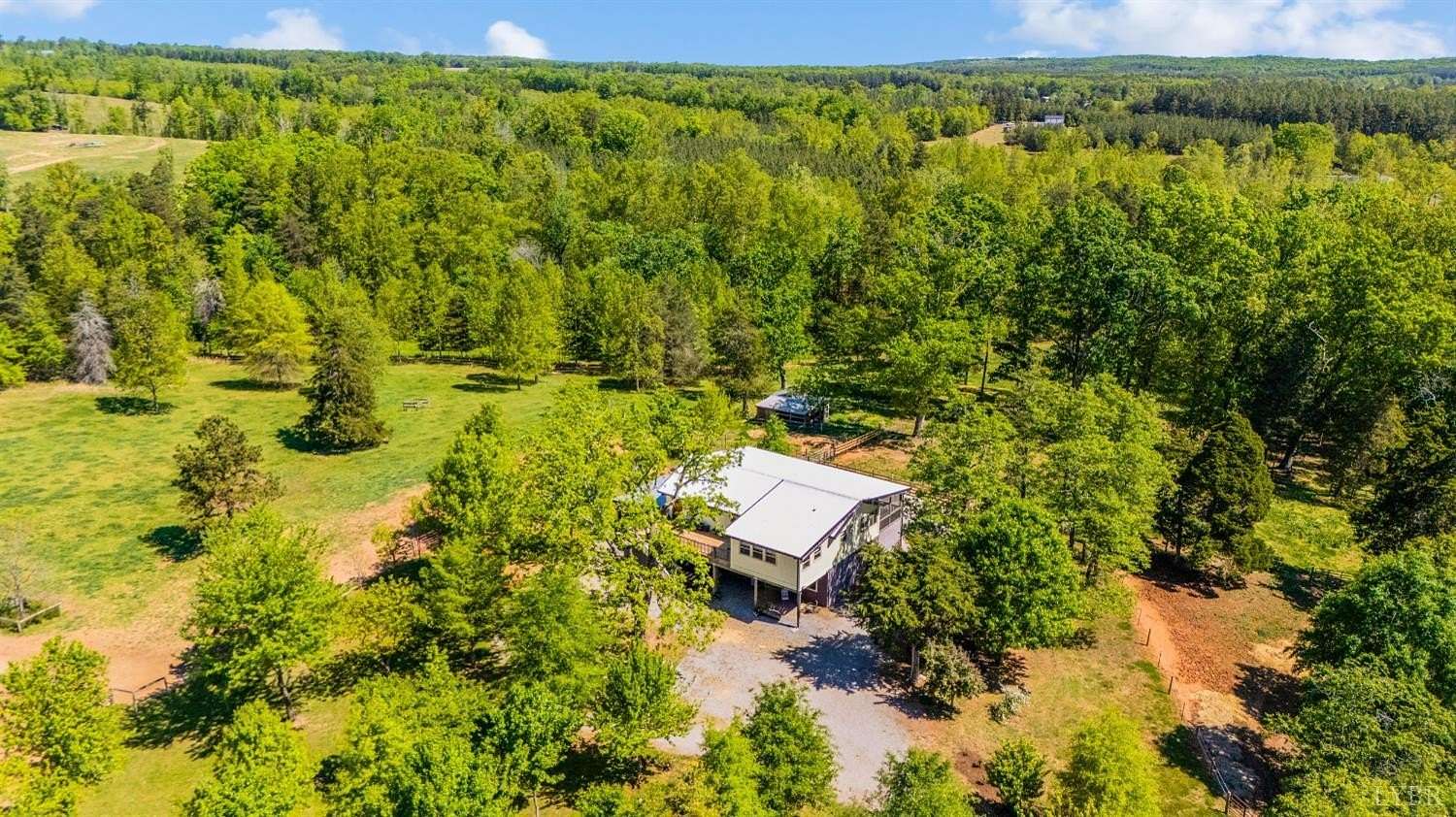 24.8 Acres of Agricultural Land with Home for Sale in Gretna, Virginia