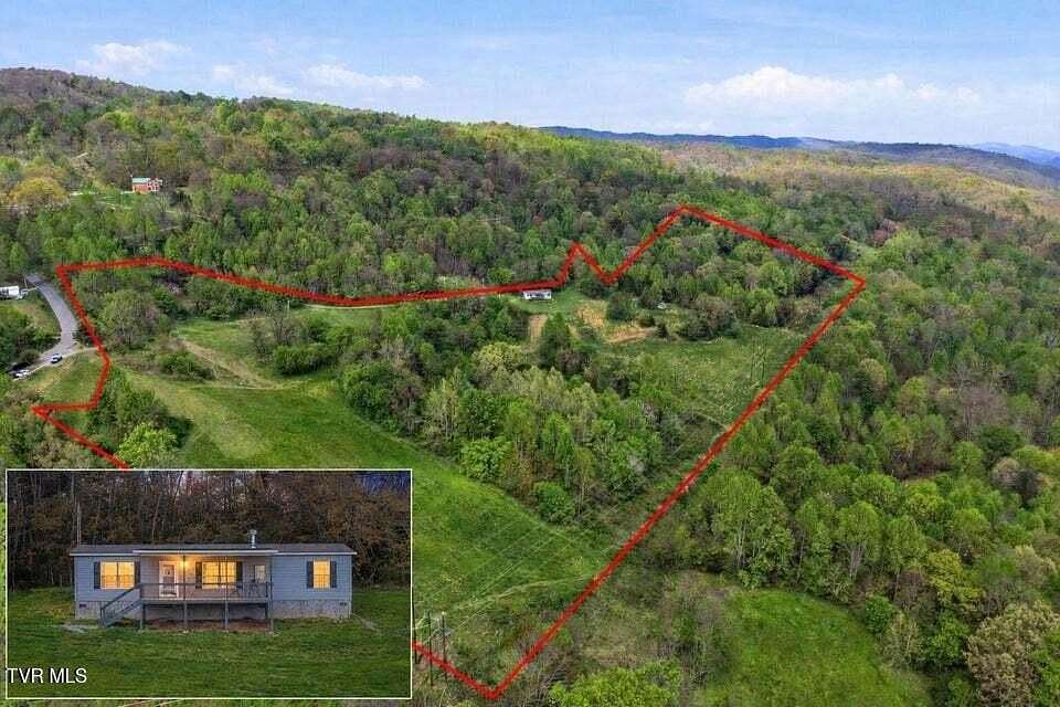 23.2 Acres of Land with Home for Sale in Sneedville, Tennessee