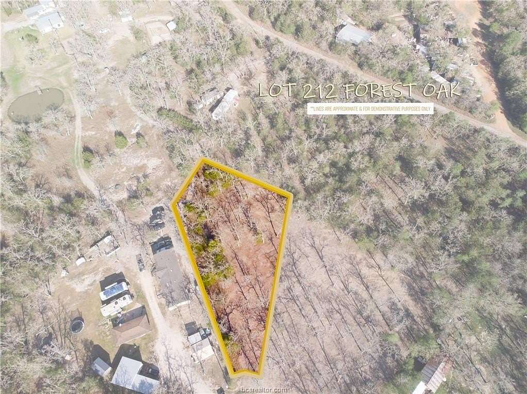 0.55 Acres of Residential Land for Sale in Somerville, Texas