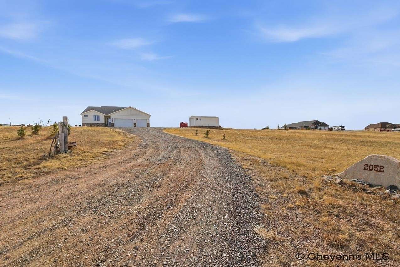 7.53 Acres of Land with Home for Sale in Cheyenne, Wyoming