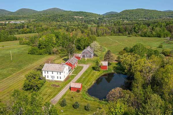 32 Acres of Agricultural Land with Home for Sale in Pawlet, Vermont