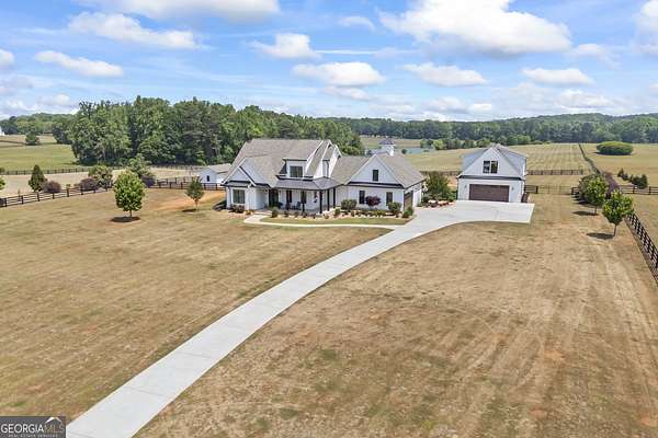 9.15 Acres of Land with Home for Sale in Monroe, Georgia