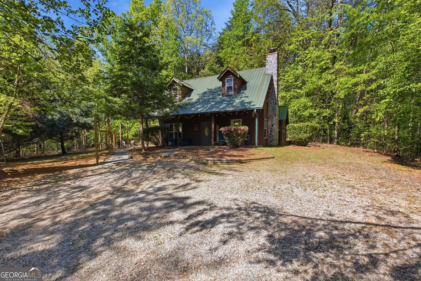 2.59 Acres of Land with Home for Sale in Cleveland, Georgia