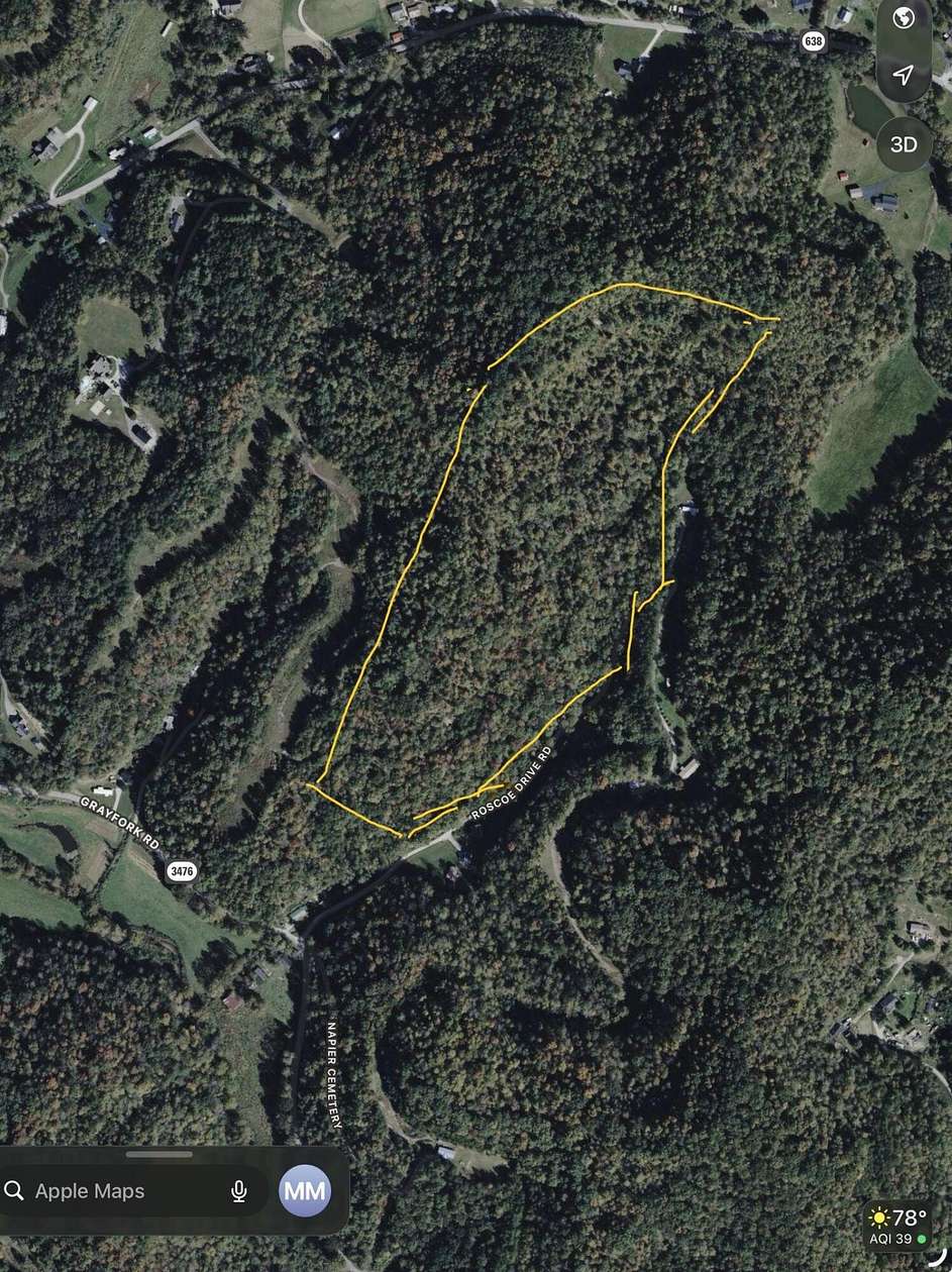 30 Acres of Recreational Land for Sale in Manchester, Kentucky