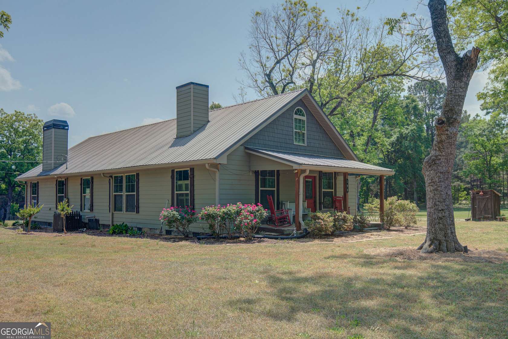 36.3 Acres of Land with Home for Sale in Barnesville, Georgia