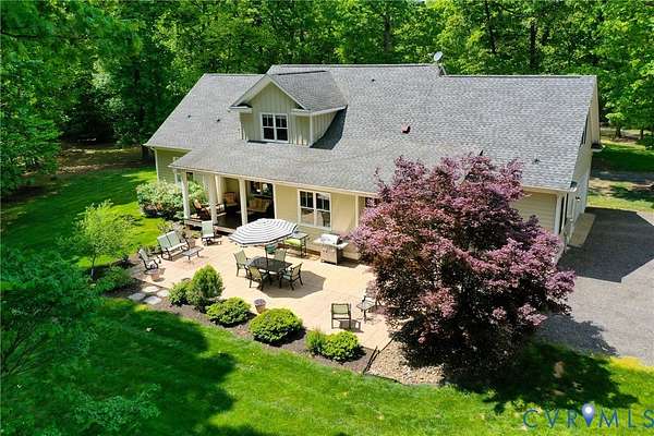 11.1 Acres of Land with Home for Sale in Powhatan, Virginia