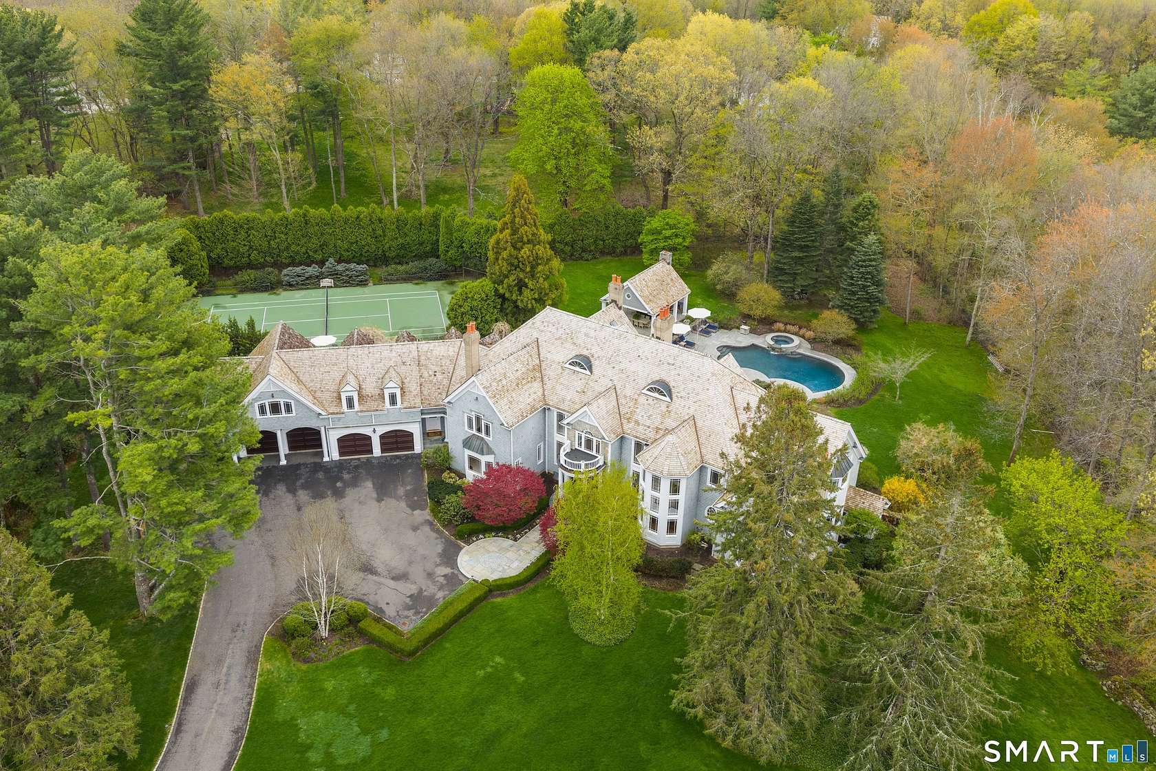 2.36 Acres of Land with Home for Sale in Wilton, Connecticut
