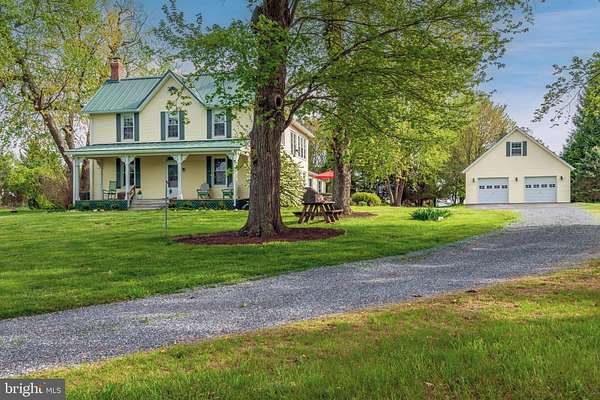 22.8 Acres of Land with Home for Sale in Brookeville, Maryland