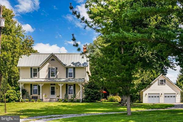 22.8 Acres of Land with Home for Sale in Brookeville, Maryland