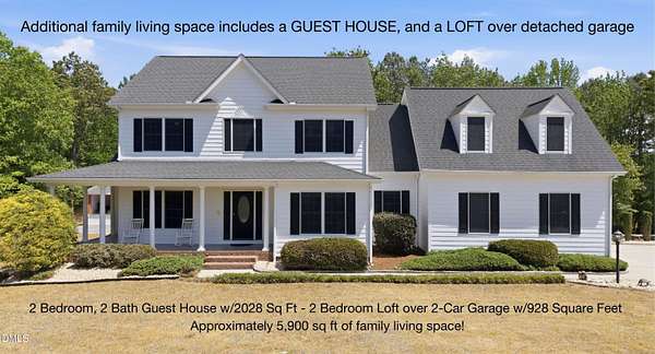 7.56 Acres of Land with Home for Sale in Zebulon, North Carolina