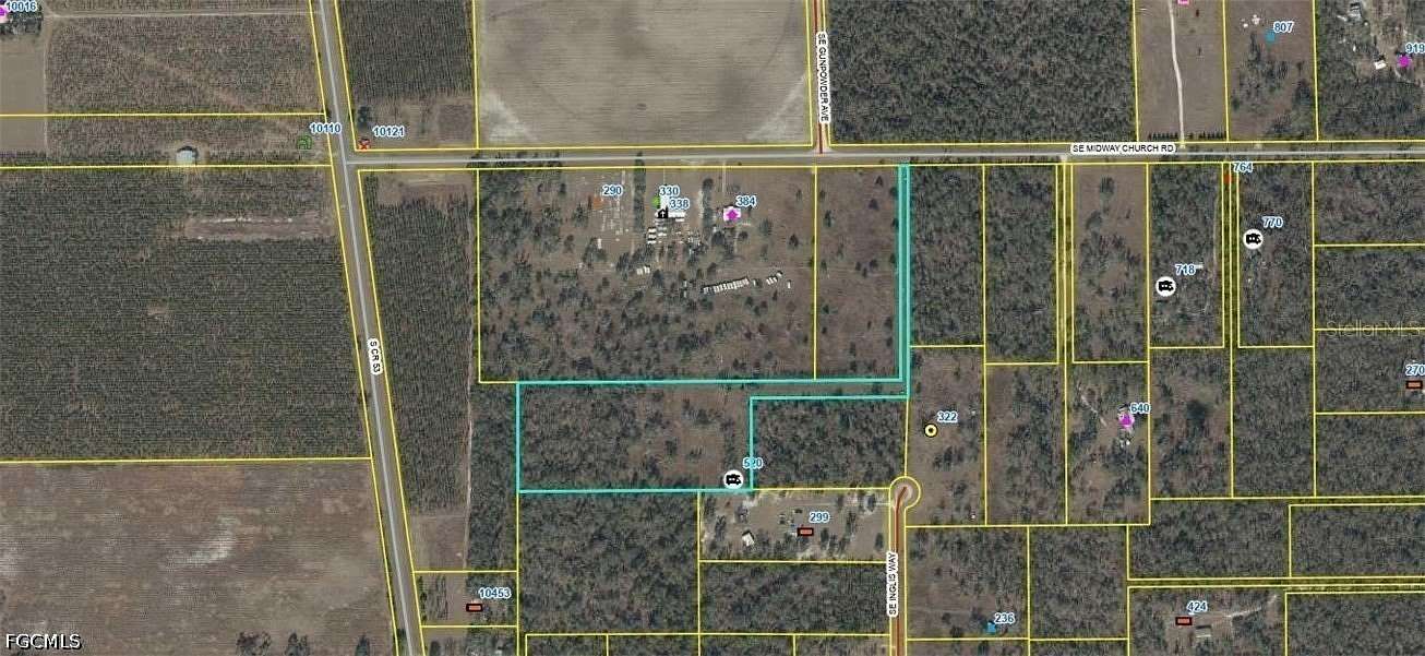 10.4 Acres of Land for Sale in Lee, Florida