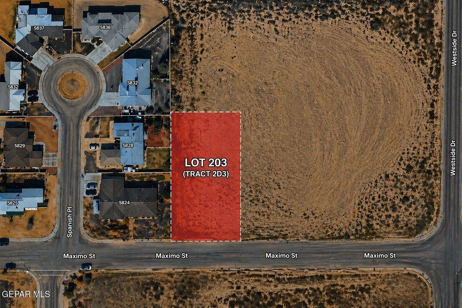 0.29 Acres of Residential Land for Sale in El Paso, Texas