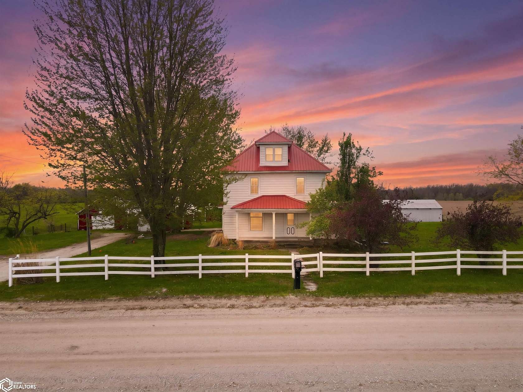 3.25 Acres of Land with Home for Sale in Sperry, Iowa