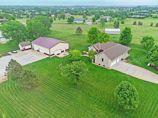 1.53 Acres of Land with Home for Sale in Valley Center, Kansas