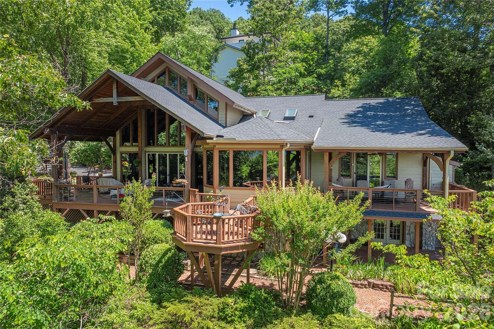 4.48 Acres of Land with Home for Sale in Waynesville, North Carolina