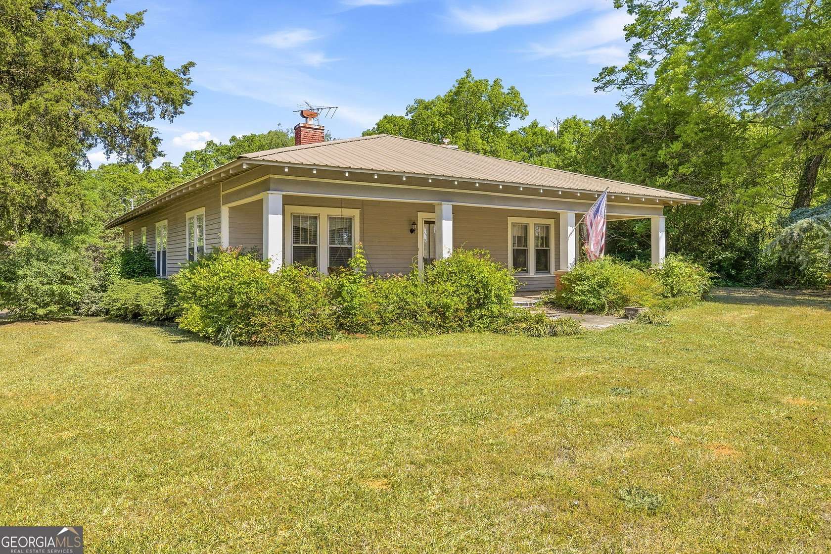 6.29 Acres of Land with Home for Sale in Commerce, Georgia