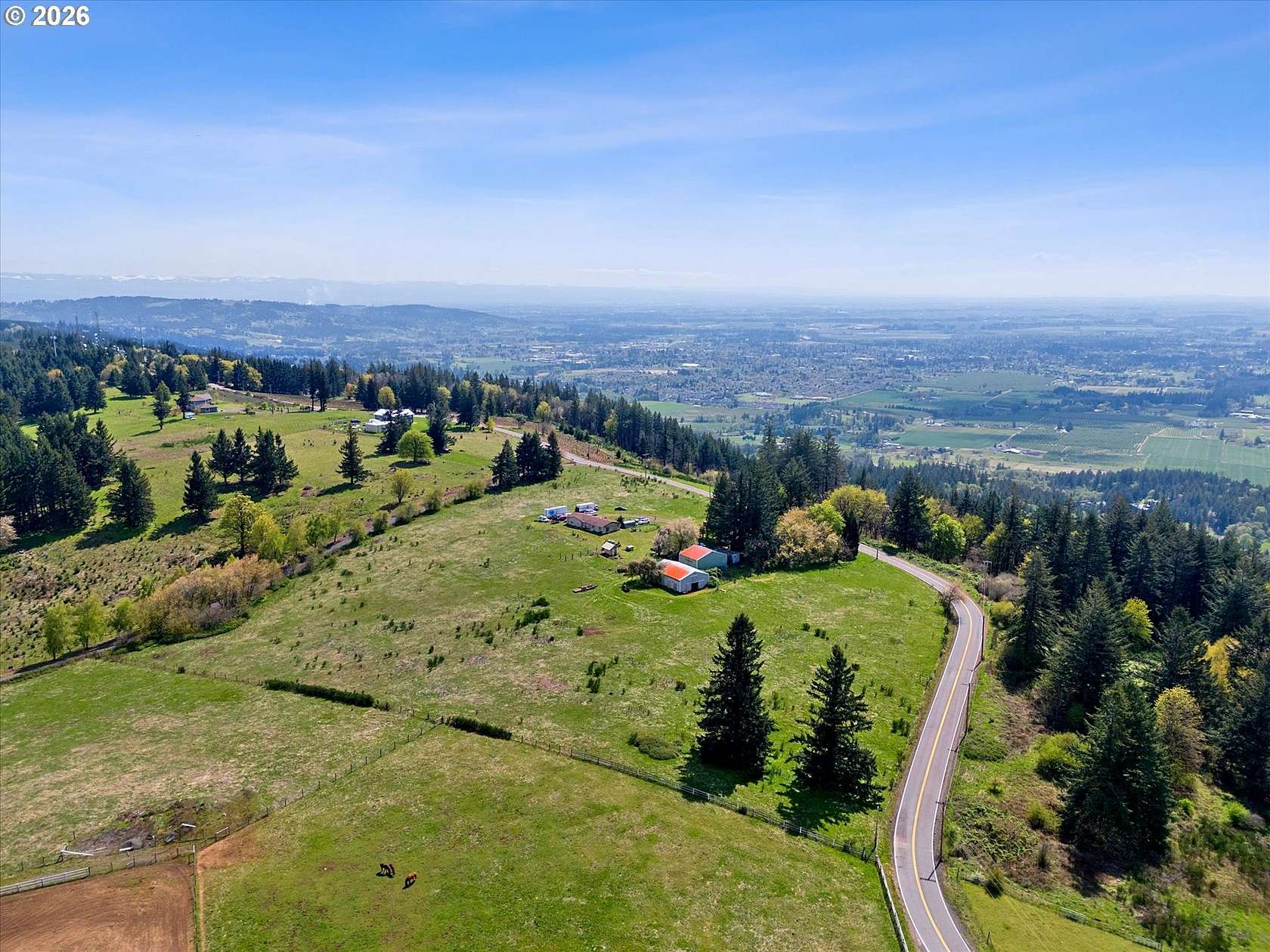 19 Acres of Land with Home for Sale in Newberg, Oregon