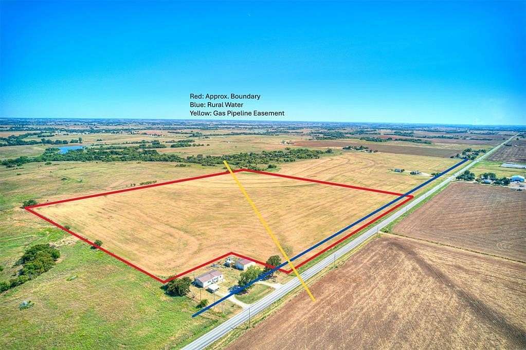 34.7 Acres of Agricultural & Residential Land for Sale in Amber, Oklahoma