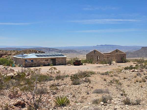 44 Acres of Recreational Land with Home for Sale in Terlingua, Texas