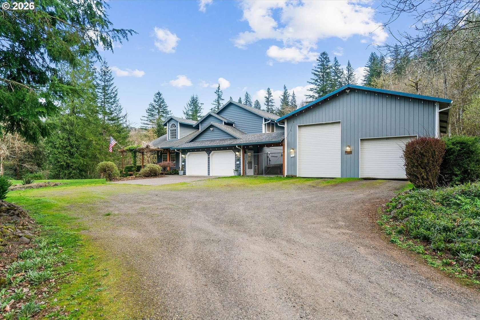 5 Acres of Land with Home for Sale in Washougal, Washington