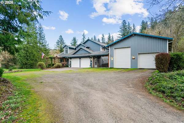 5 Acres of Land with Home for Sale in Washougal, Washington