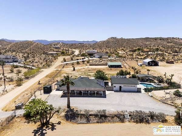 2 Acres of Land with Home for Sale in Yucca Valley, California
