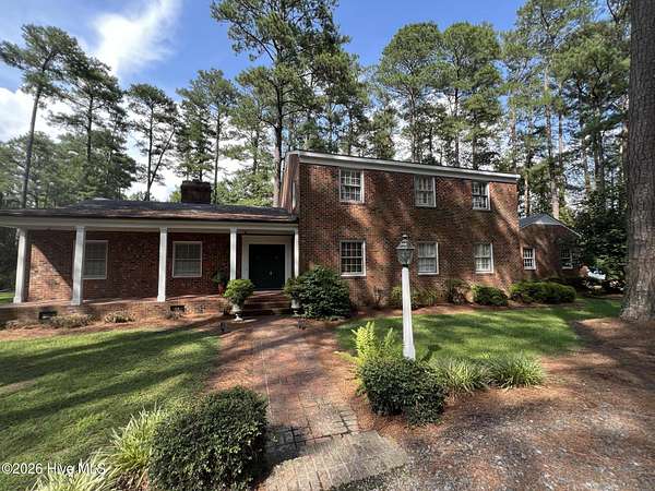 3.45 Acres of Land with Home for Sale in Pinetops, North Carolina