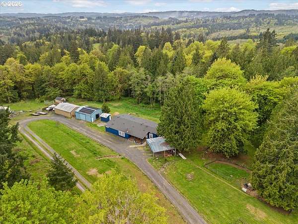 3.45 Acres of Land with Home for Sale in Rainier, Oregon