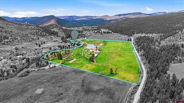 107 Acres of Land with Home for Sale in Bayfield, Colorado