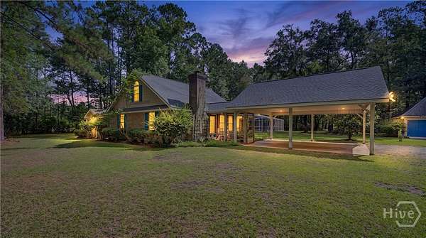 9.62 Acres of Land with Home for Sale in Rincon, Georgia