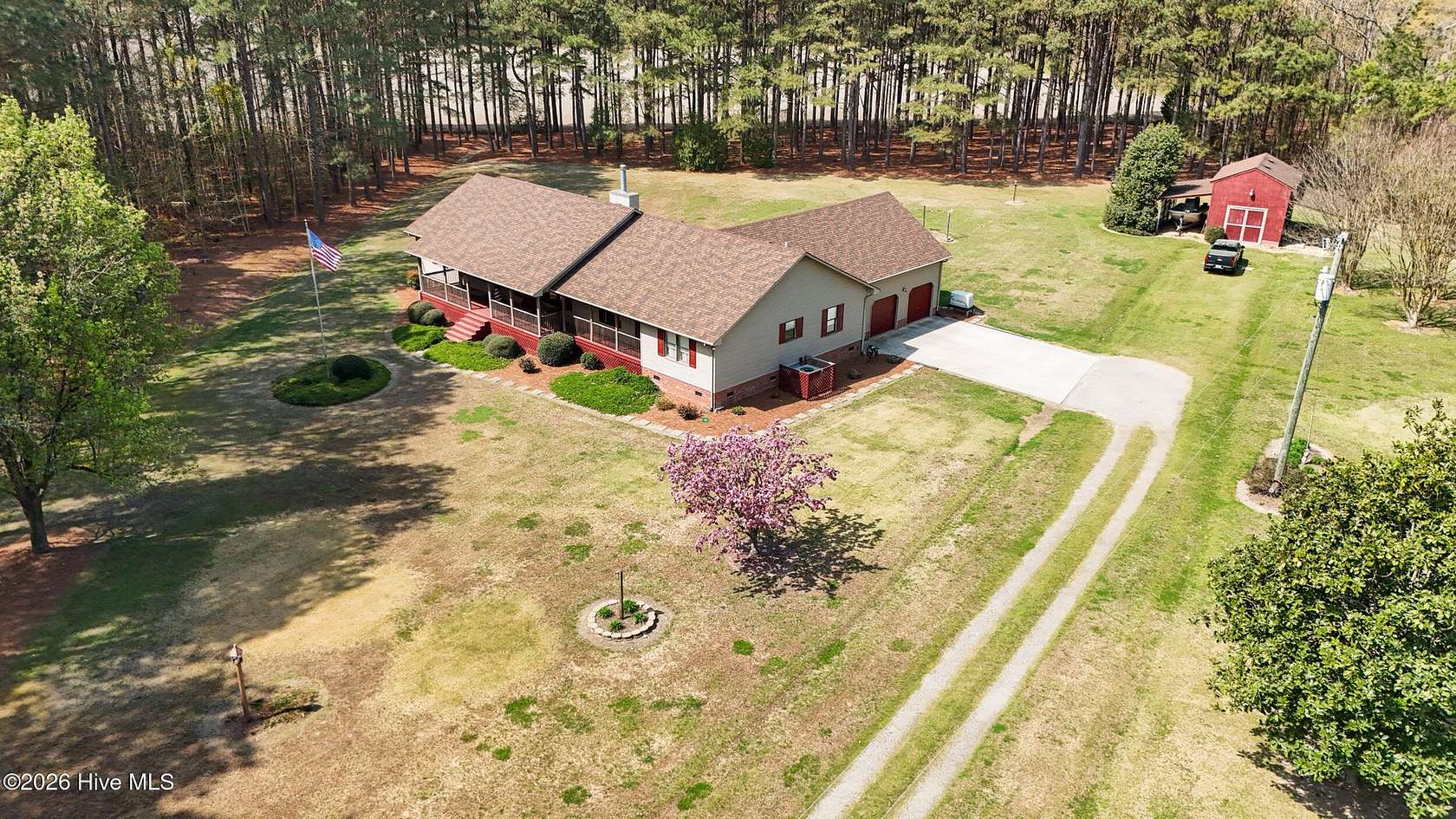 6.9 Acres of Land with Home for Sale in Camden, North Carolina