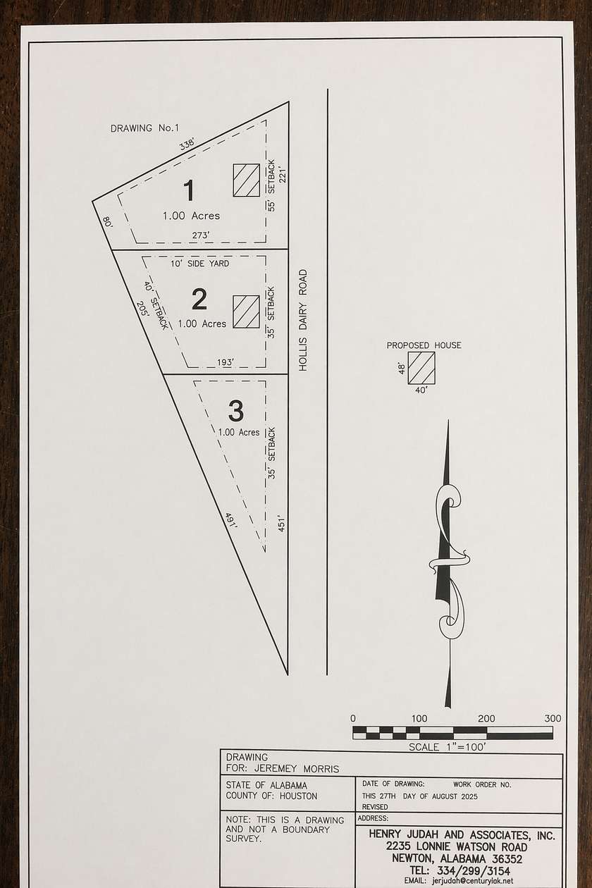 1 Acre of Residential Land for Sale in Newton, Alabama