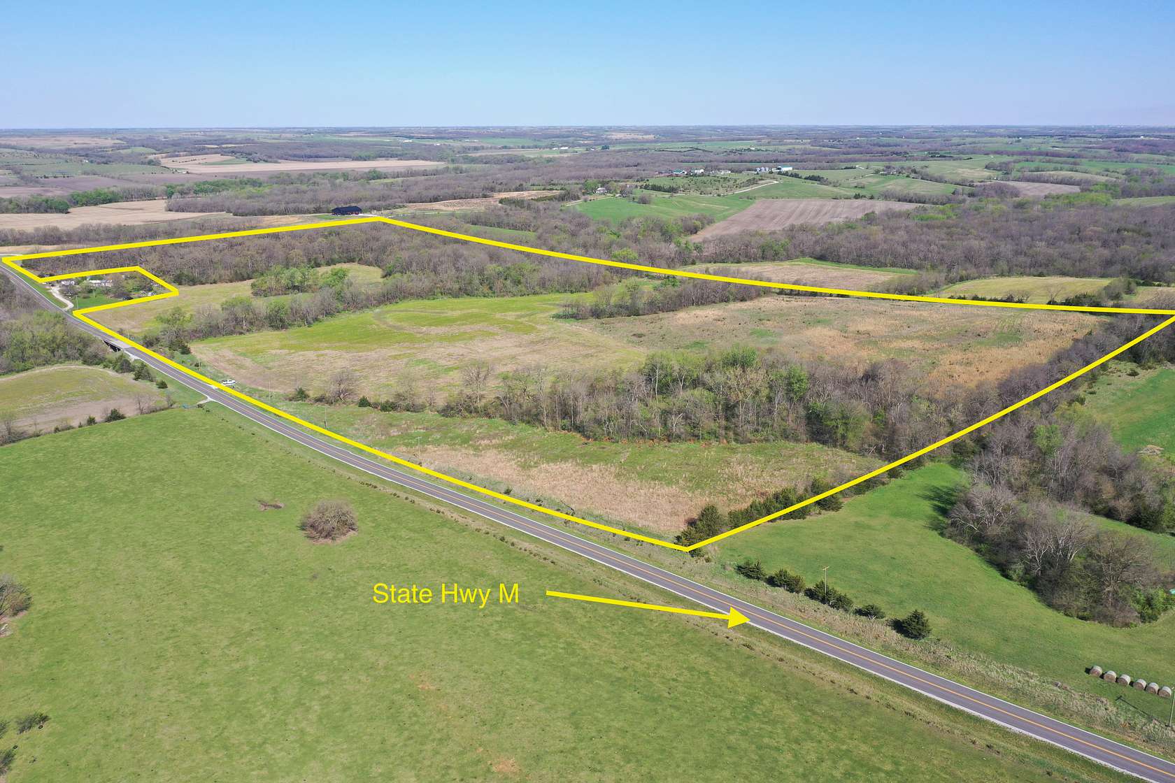 65.7 Acres of Land for Sale in Eagleville, Missouri